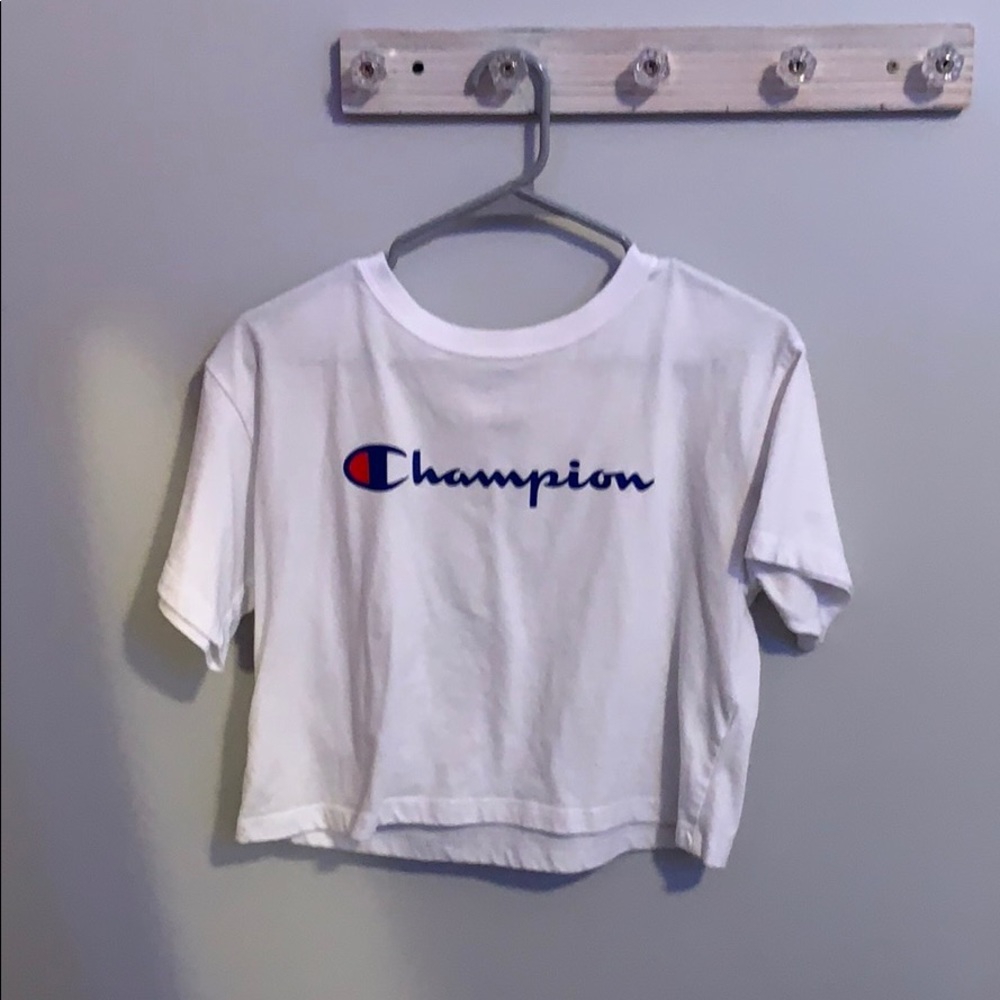 White cropped campion shirt
